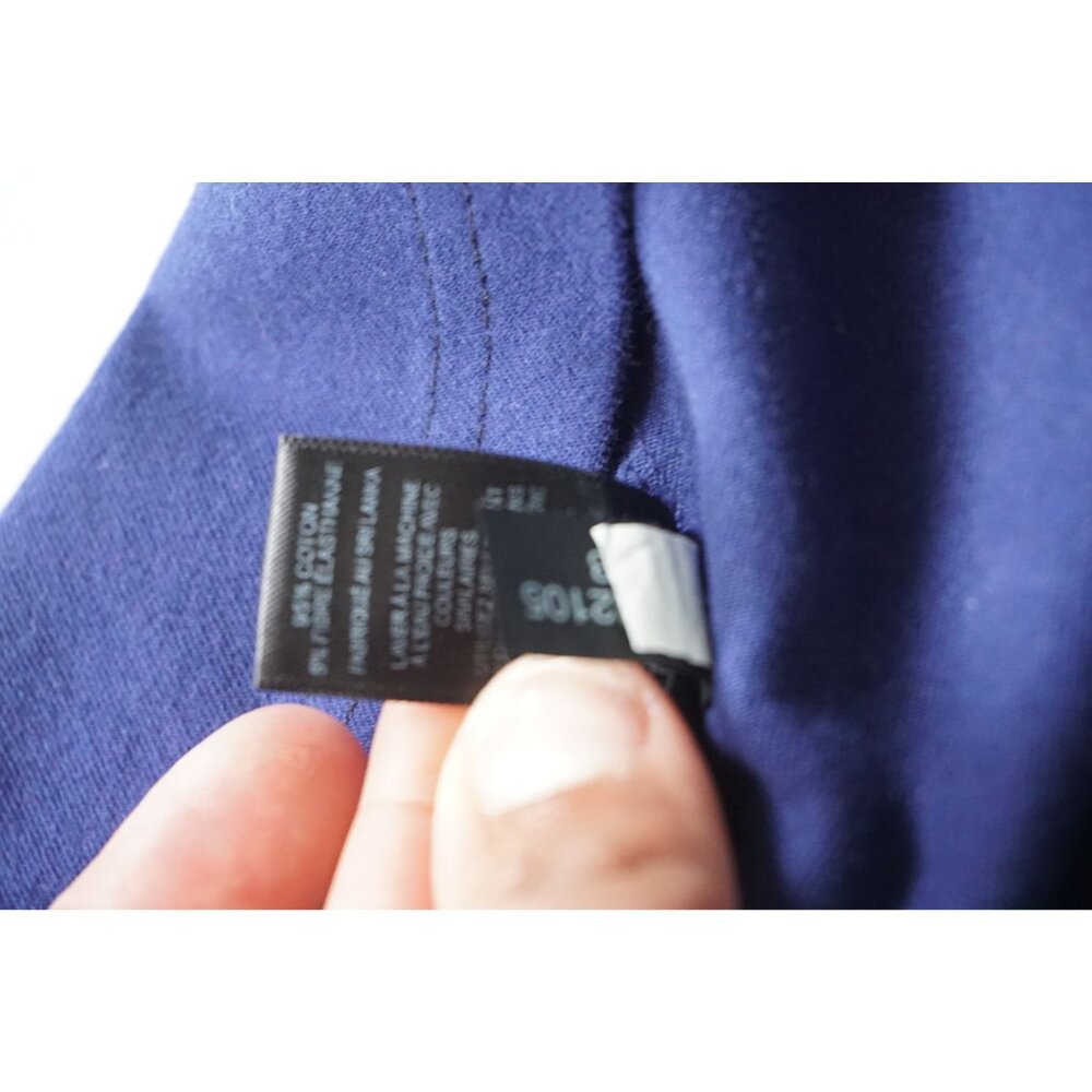 Express Colorblock Black/Blue/Gray Fit & Flare Dress - Size L - Picture 4 of 7